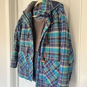 Merrill Quilted Hooded Coat Medium